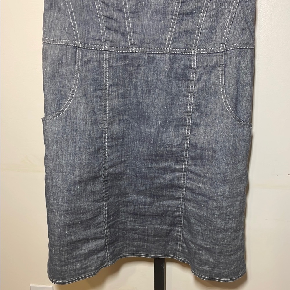 Etcetera Linen Blend Dress - Picture 6 of 6